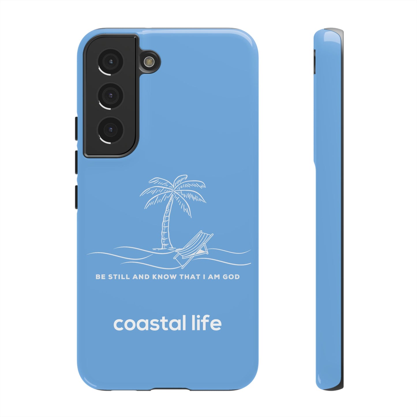 Be Still Phone Case (Blue)