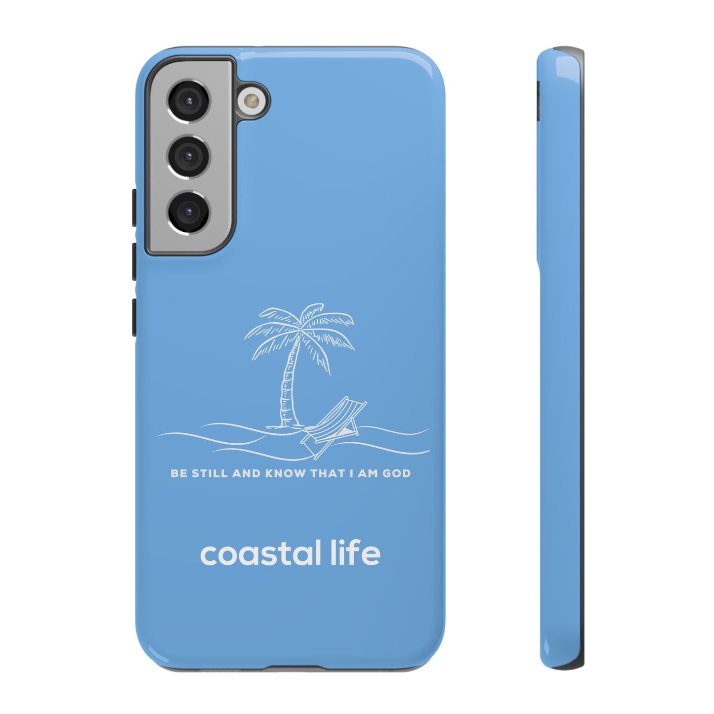 Be Still Phone Case (Blue)