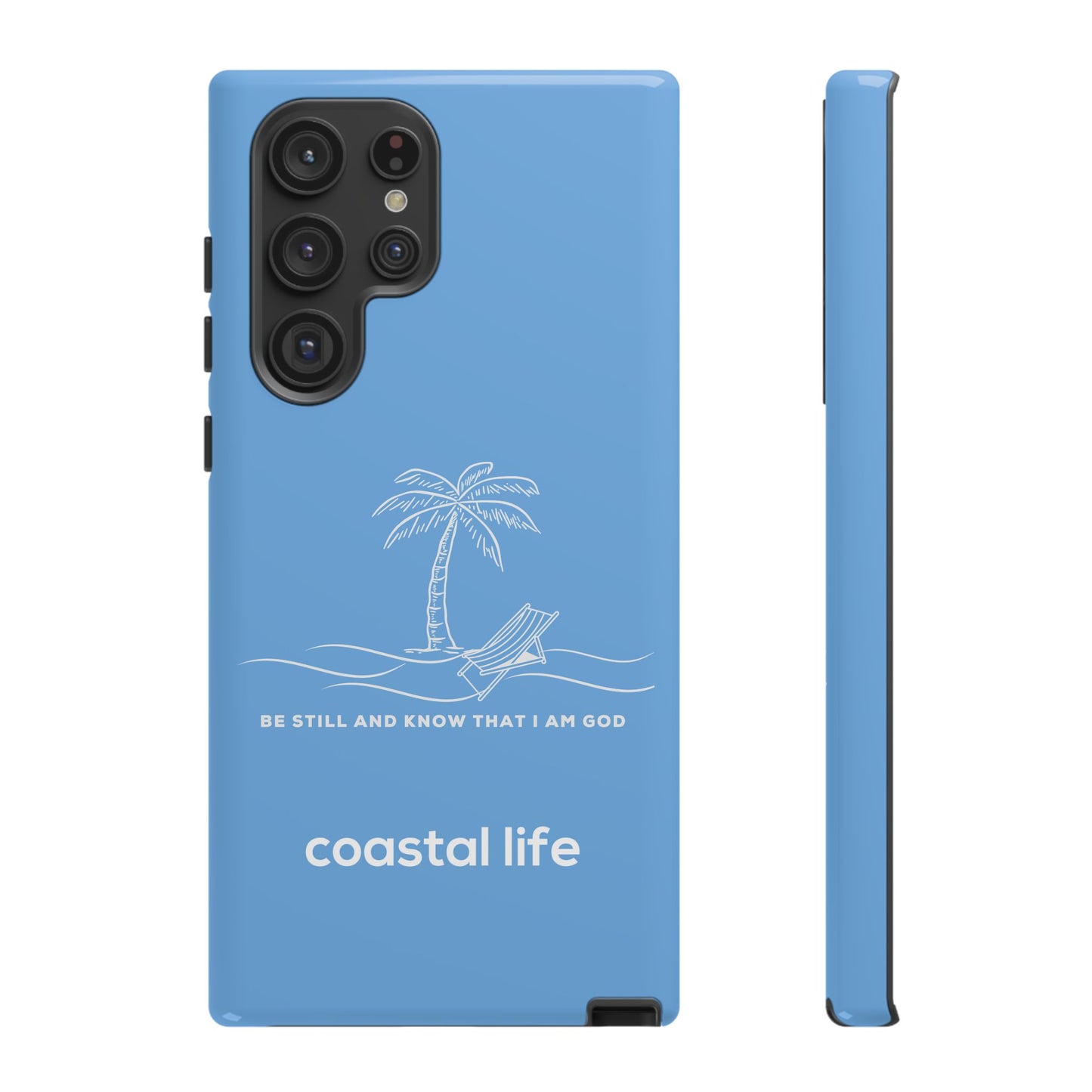 Be Still Phone Case (Blue)