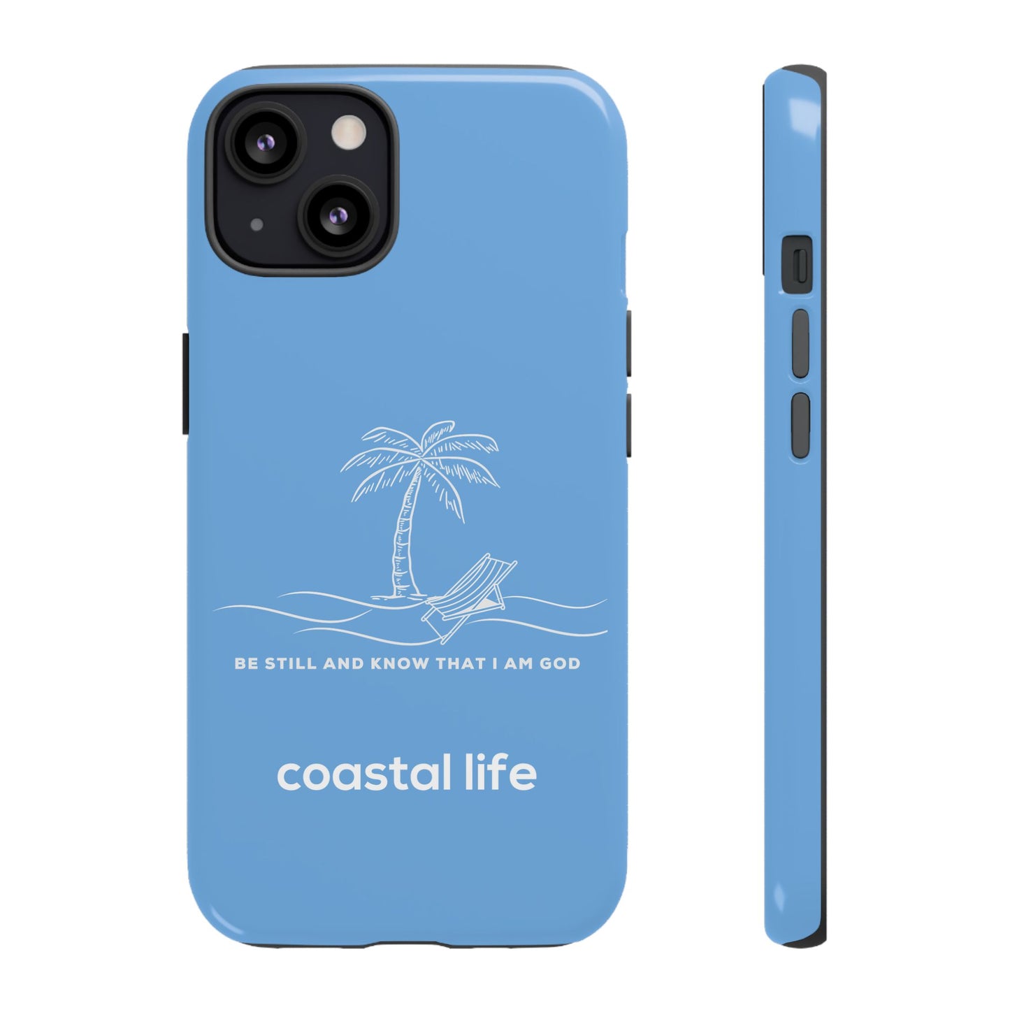 Be Still Phone Case (Blue)