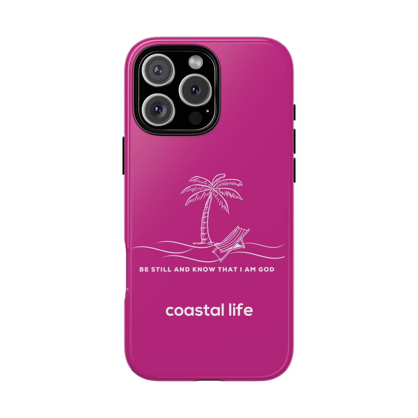 Be Still Phone Case (Pink)