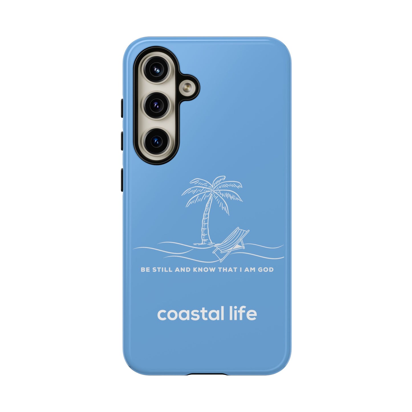 Be Still Phone Case (Blue)