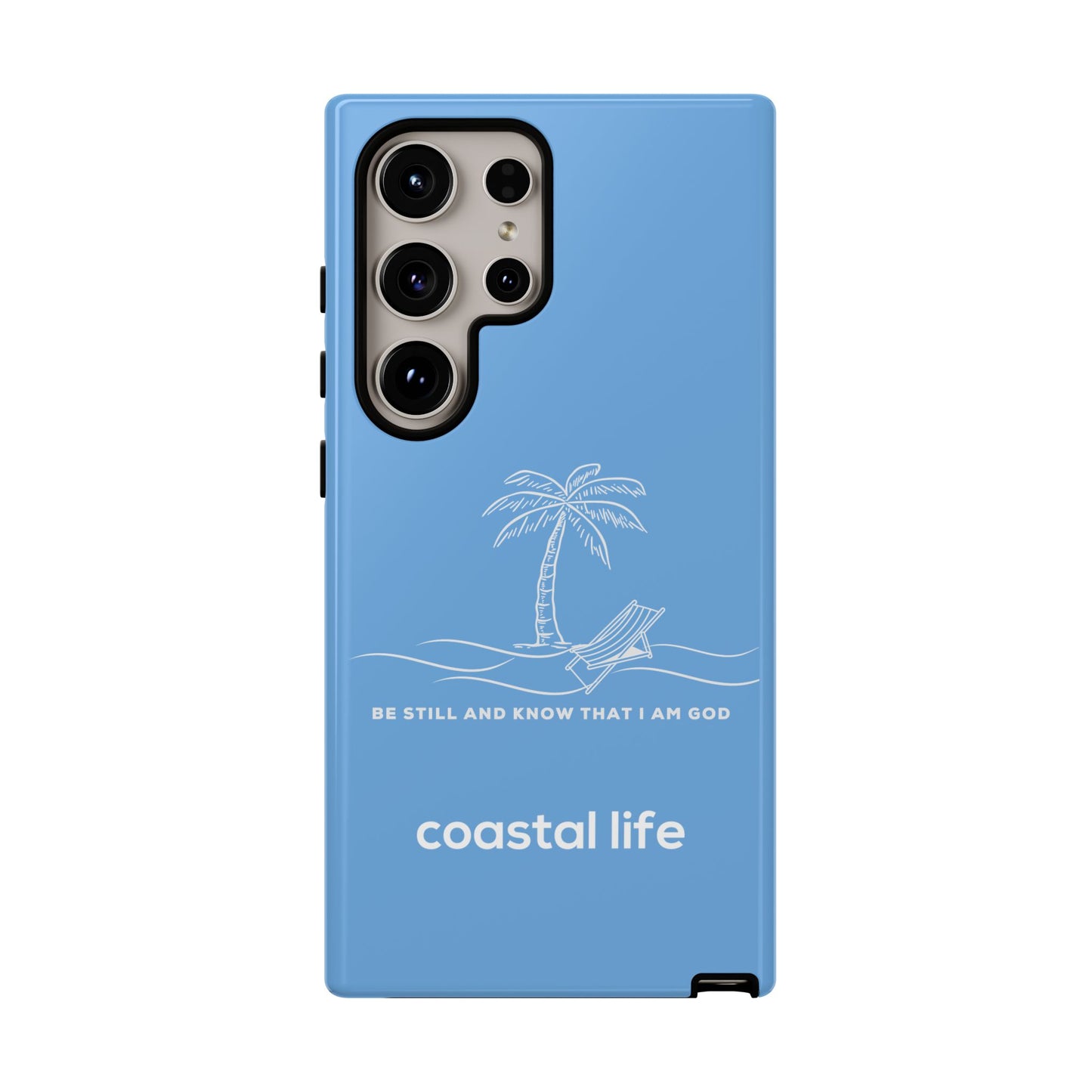 Be Still Phone Case (Blue)