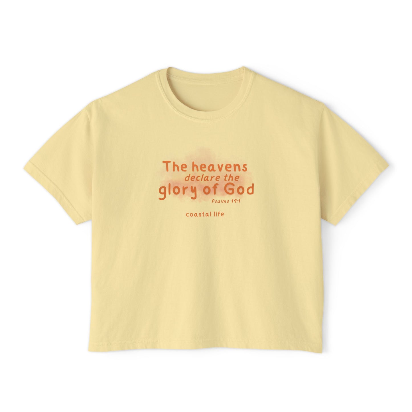 Glory Of God Boxy Tee