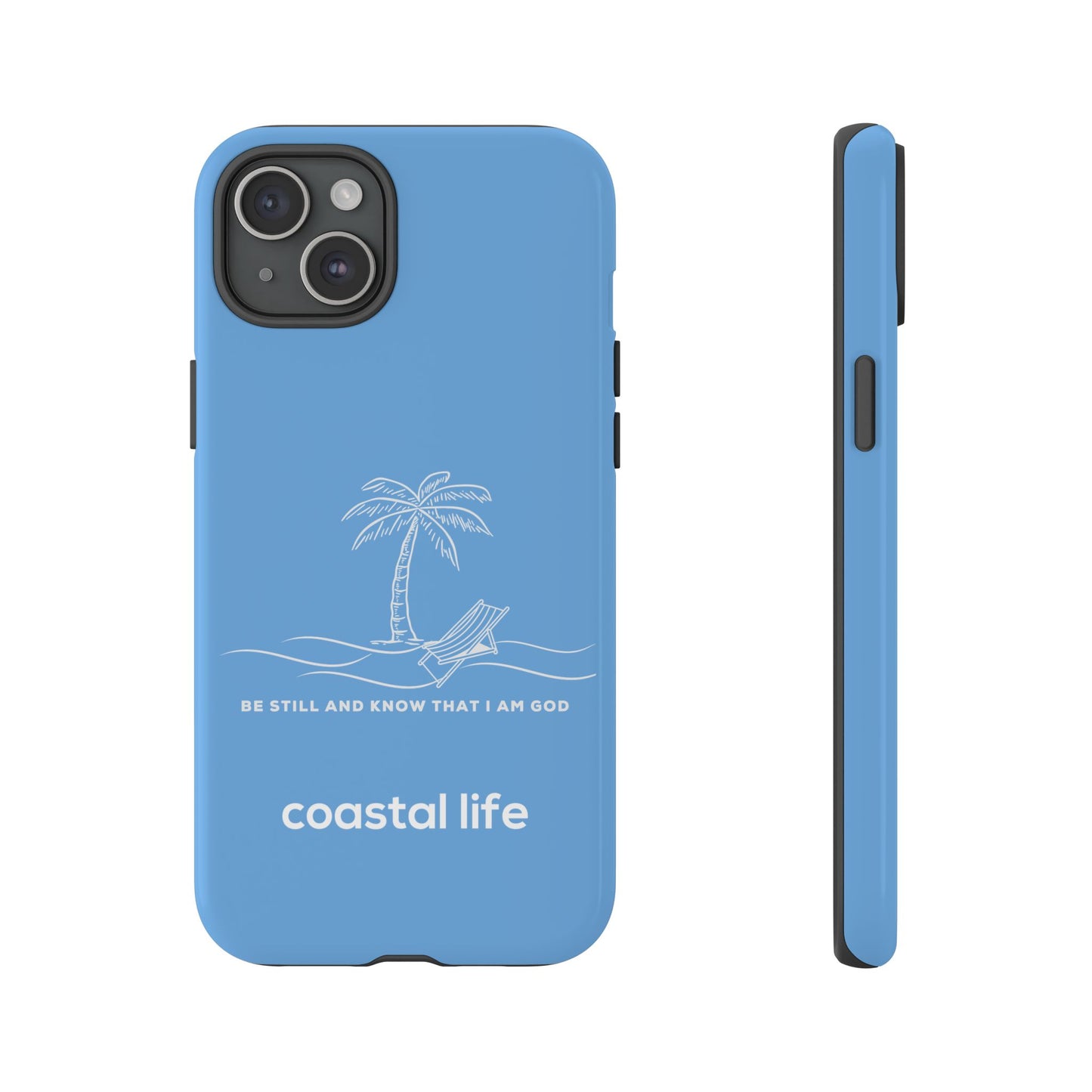 Be Still Phone Case (Blue)