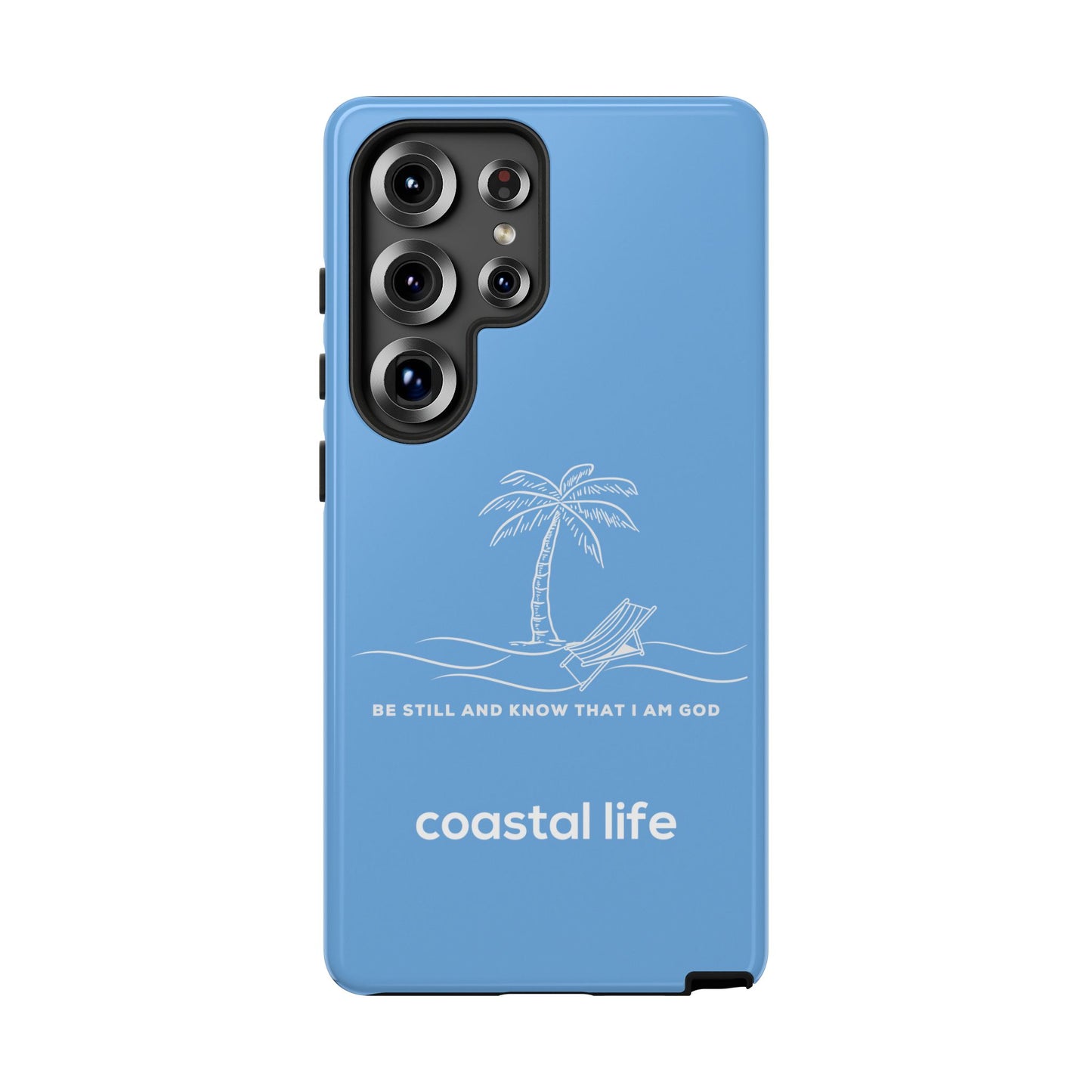 Be Still Phone Case (Blue)