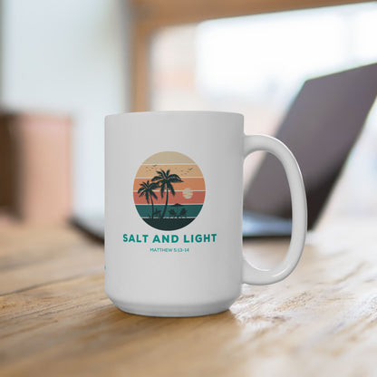 Salt and Light Mug, (11oz, 15oz)