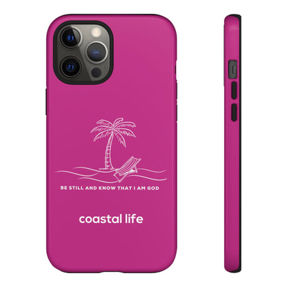 Be Still Phone Case (Pink)