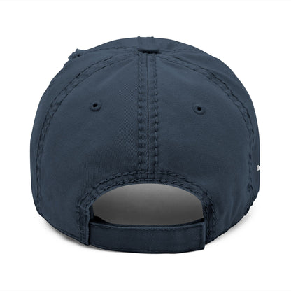 Coastal Life With Verse Distressed Hat