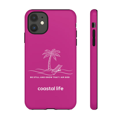 Be Still Phone Case (Pink)