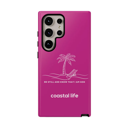 Be Still Phone Case (Pink)