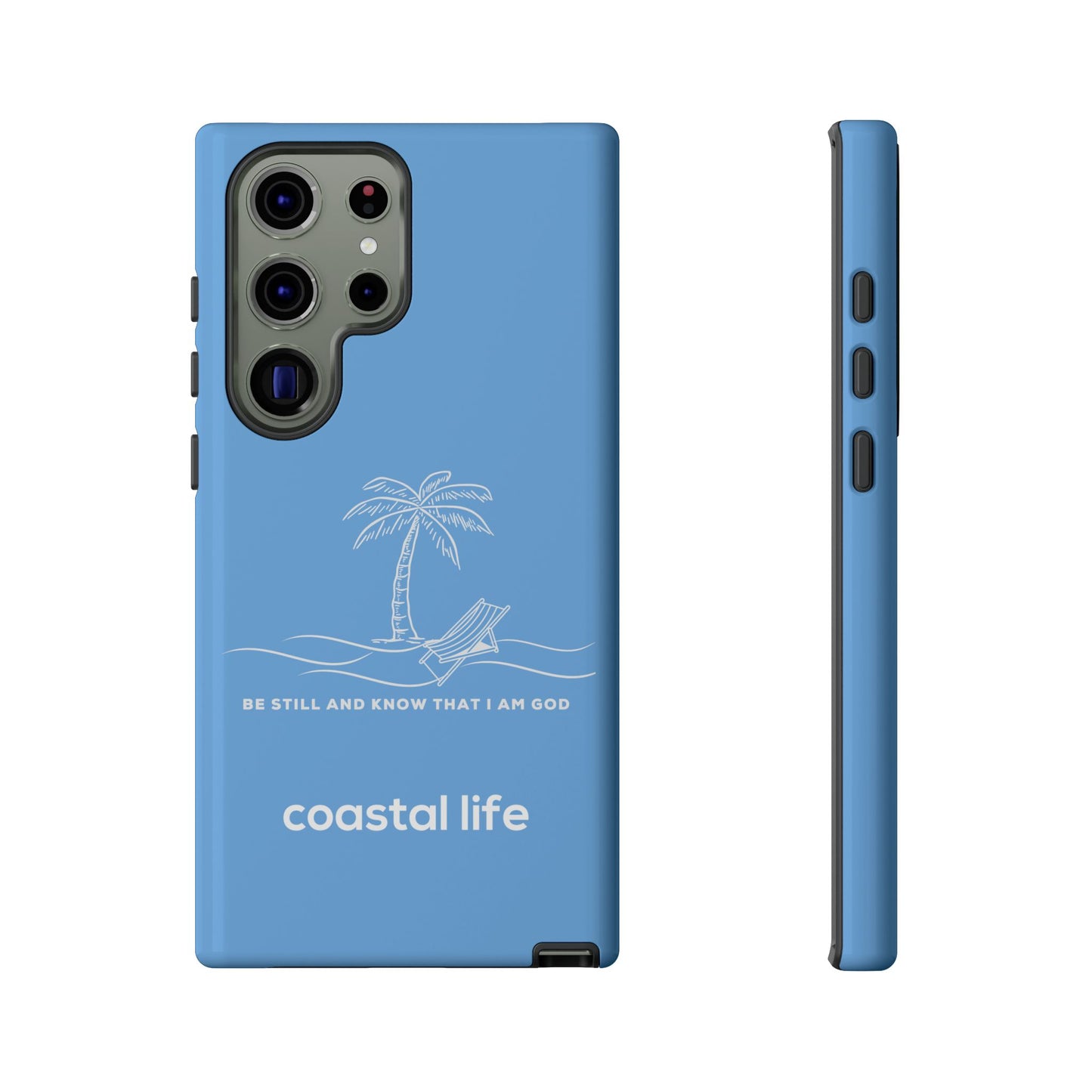 Be Still Phone Case (Blue)
