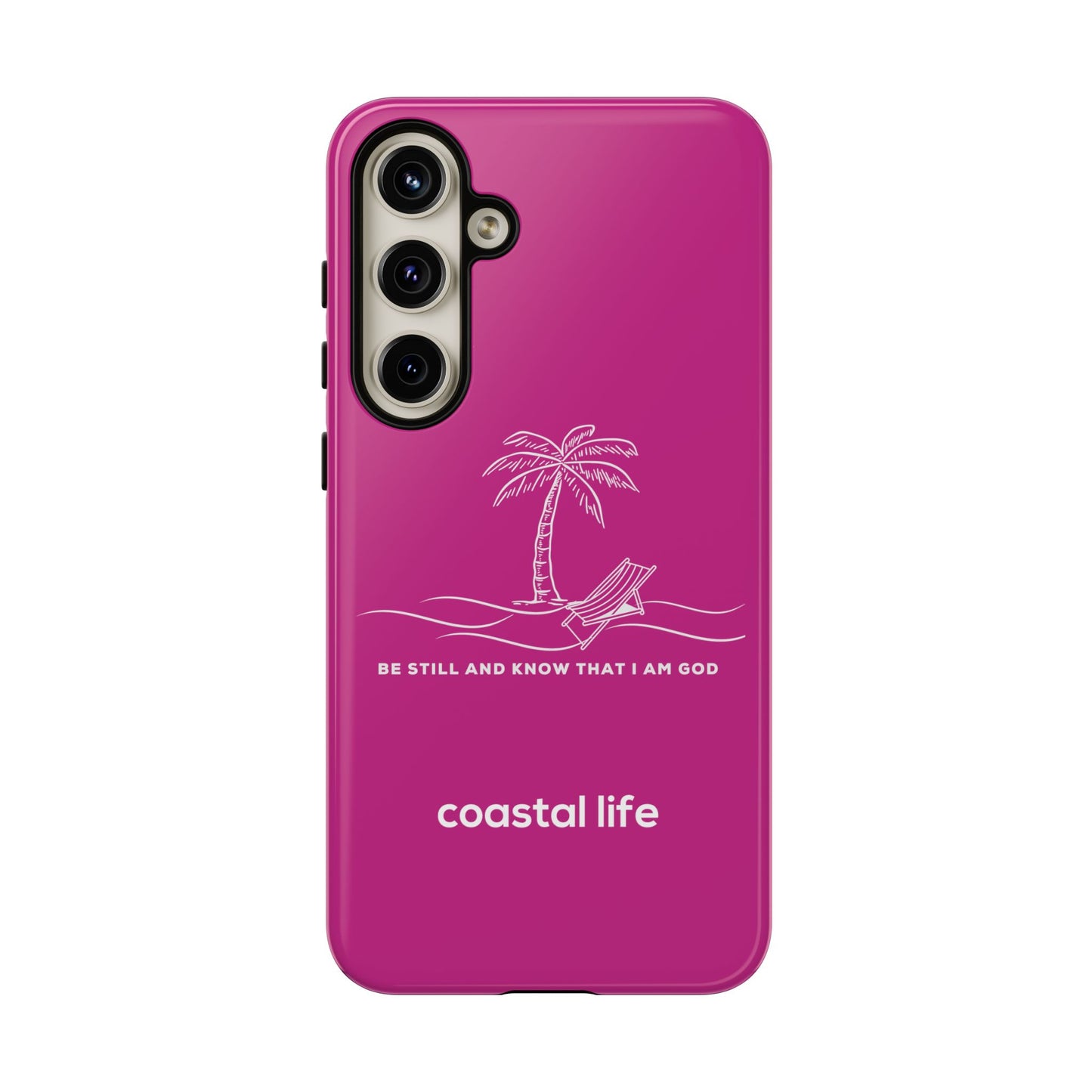 Be Still Phone Case (Pink)
