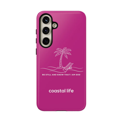 Be Still Phone Case (Pink)
