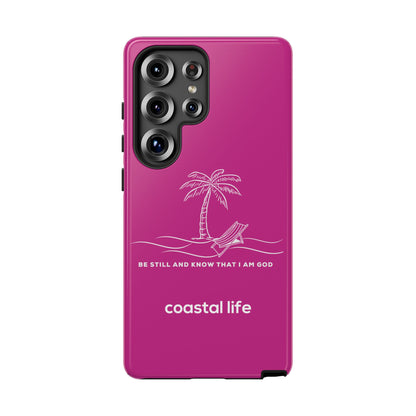 Be Still Phone Case (Pink)