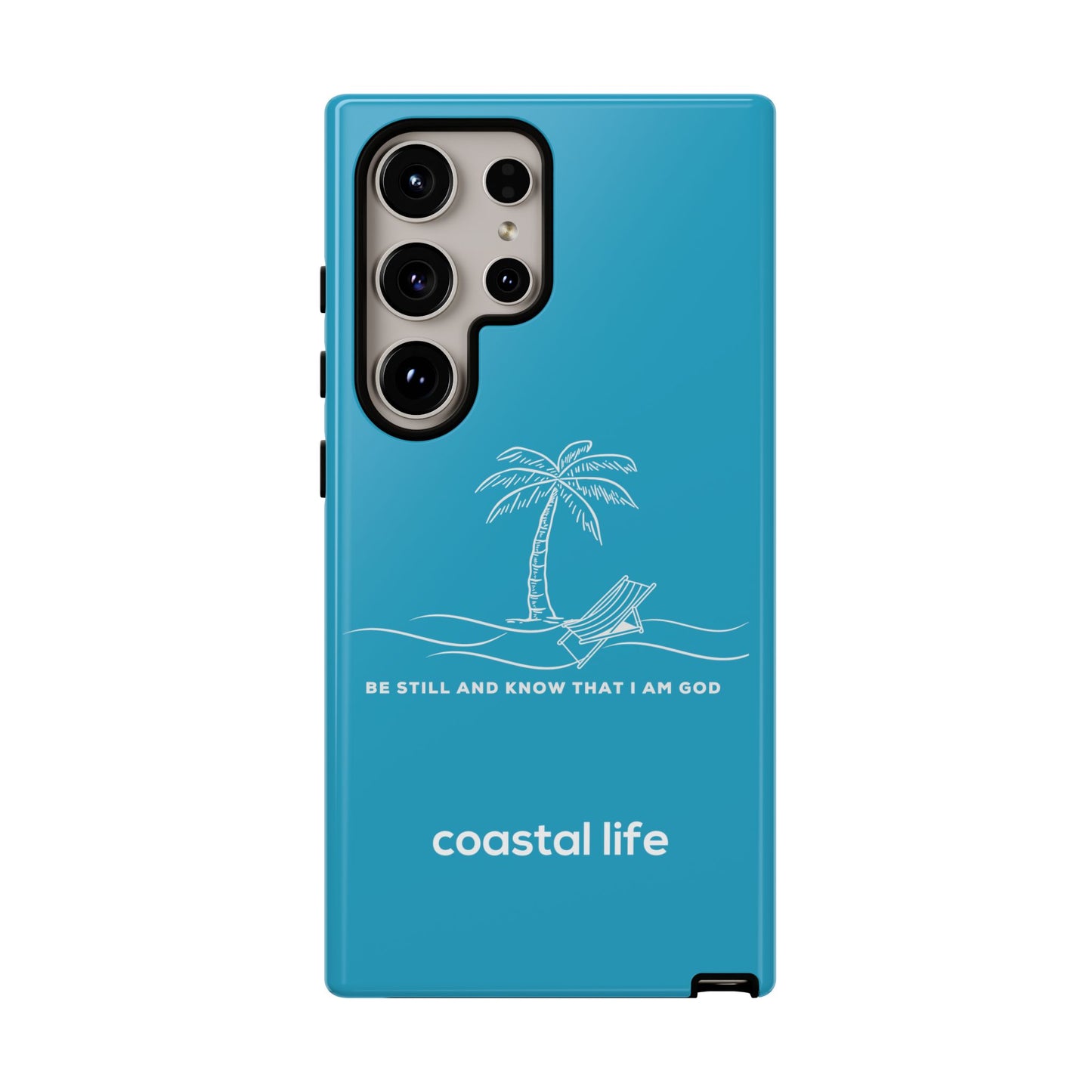Be Still Phone Case (Turquoise)
