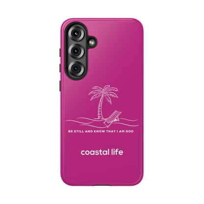 Be Still Phone Case (Pink)