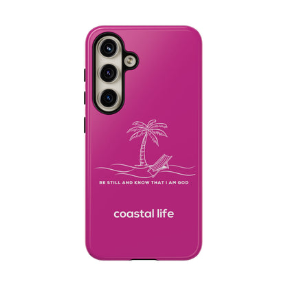 Be Still Phone Case (Pink)