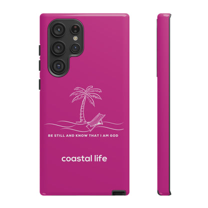 Be Still Phone Case (Pink)
