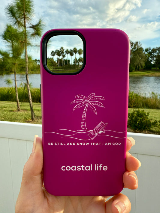 Be Still Phone Case (Pink)