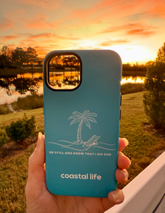 Be Still Phone Case (Turquoise)