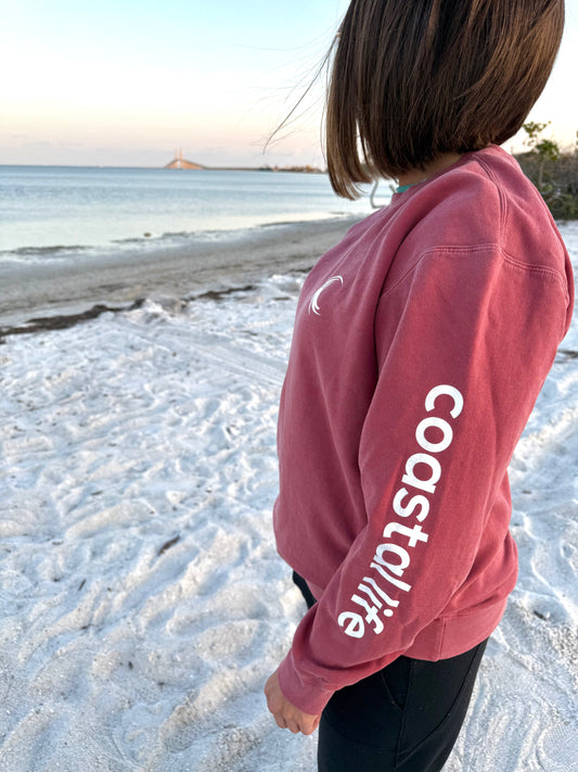 Coastal Life Logo Crewneck