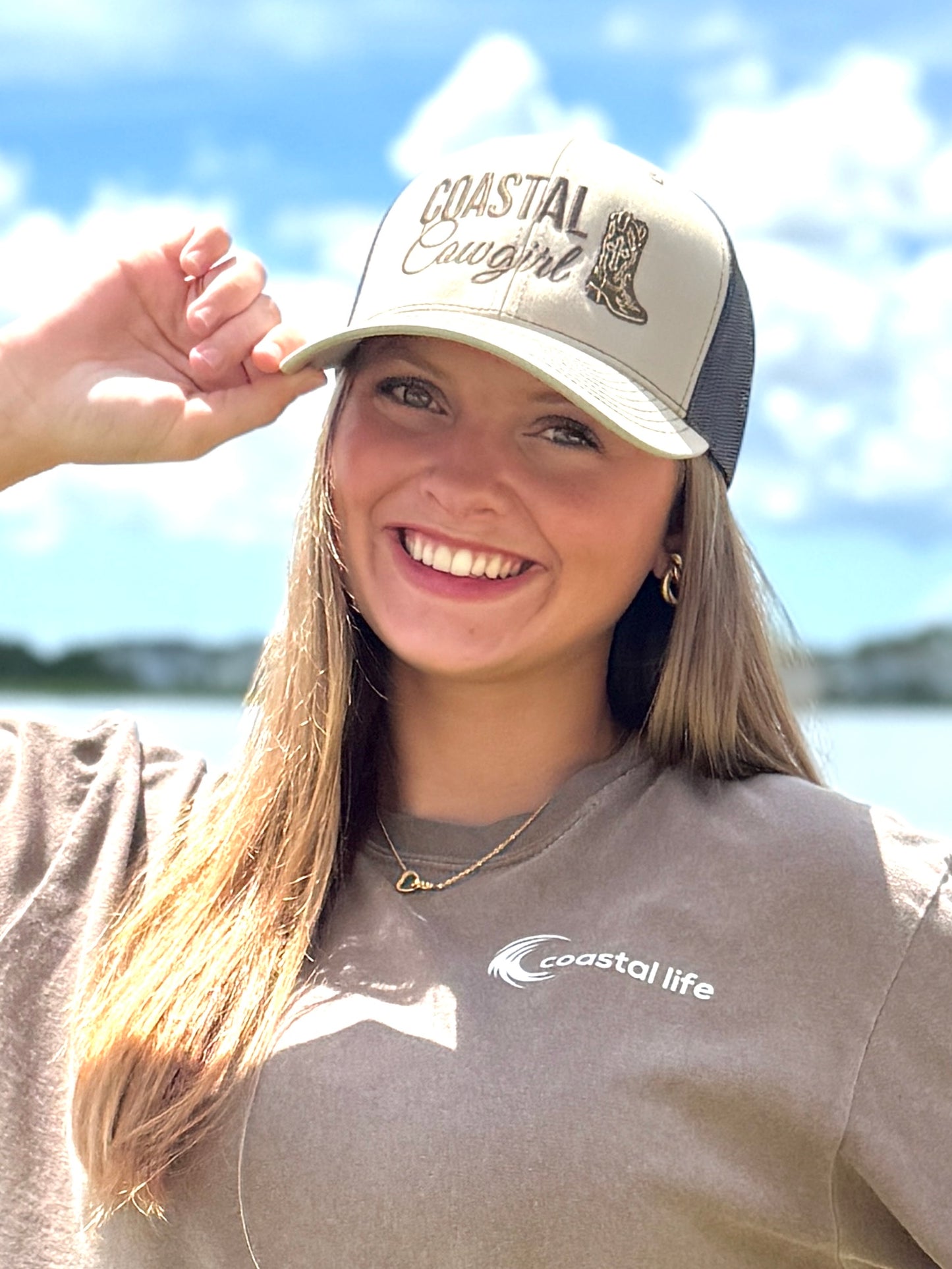 Coastal Cowgirl Trucker Hat